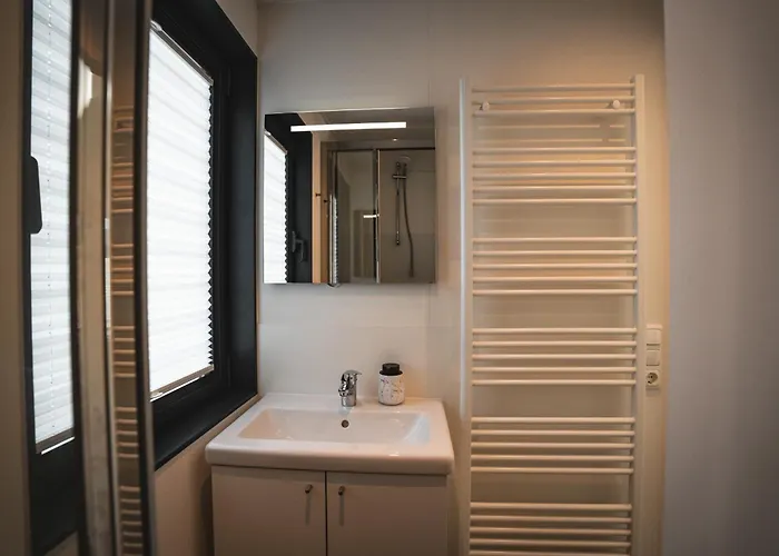 펜션 Floatinghouses Weserbergland 혹스터