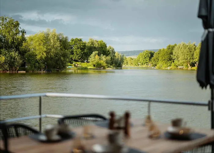 펜션 Floatinghouses Weserbergland *